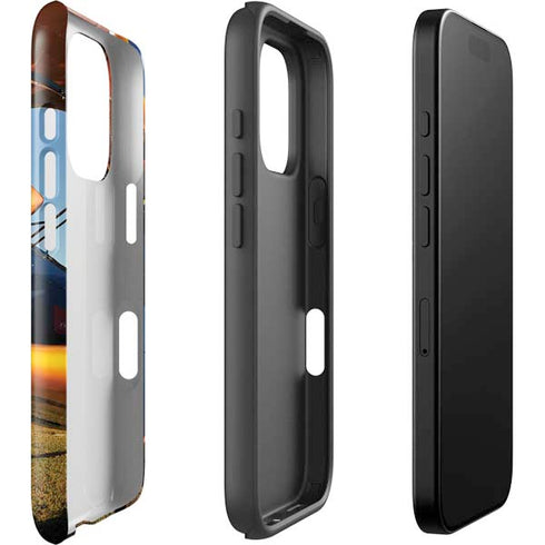 1940s Pin-Up On Stearman Biplane iPhone 16 Pro Max Impact Case