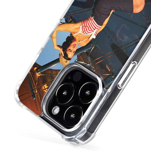1940s Pin-Up On Stearman Biplane iPhone 16 Pro Max MagSafe Case