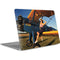 1940s Pin-Up On Stearman Biplane Apple MacBook Air Skin