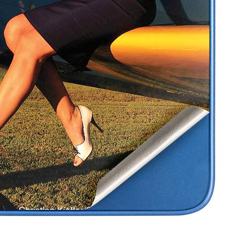 1940s Pin-Up On Stearman Biplane Moto G Play 4G (2024) Skin