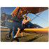 1940s Pin-Up On Stearman Biplane Surface Laptop 7 13.8in Skin