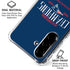 NFL 2016 Super Bowl LI Champions New England Patriots Galaxy A36 5G Clear Case