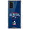 NFL 2016 Super Bowl LI Champions New England Patriots Galaxy Note20 5G Clear Case