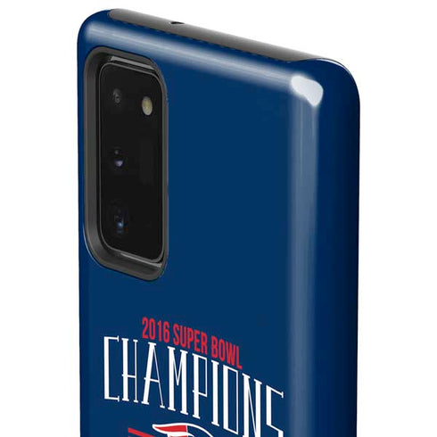 NFL 2016 Super Bowl LI Champions New England Patriots Galaxy Note20 5G Pro Case