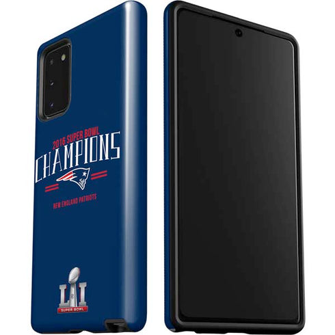 NFL 2016 Super Bowl LI Champions New England Patriots Galaxy Note20 5G Pro Case