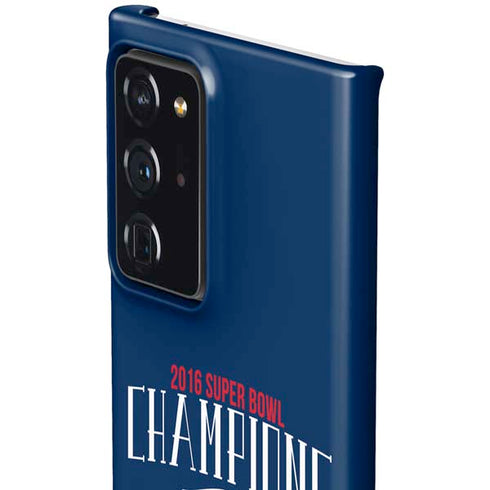 NFL 2016 Super Bowl LI Champions New England Patriots Galaxy Note20 Ultra 5G Lite Case