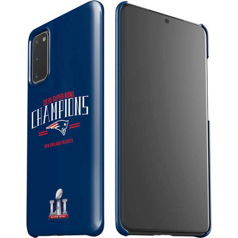 NFL 2016 Super Bowl LI Champions New England Patriots Galaxy S20 Lite Case