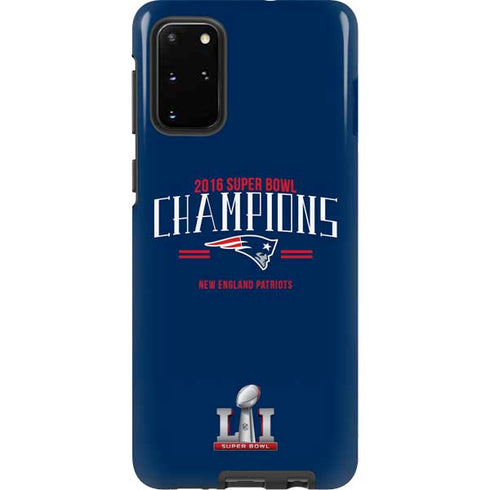 NFL 2016 Super Bowl LI Champions New England Patriots Galaxy S20 Plus Pro Case
