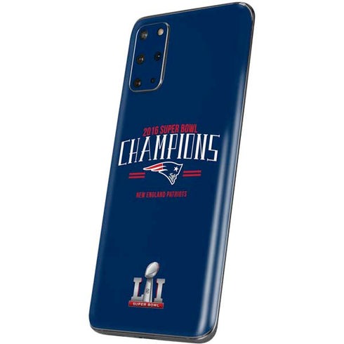 NFL 2016 Super Bowl LI Champions New England Patriots Galaxy S20 Plus Skin