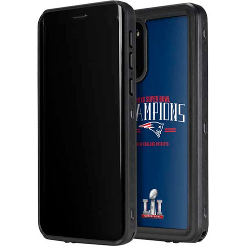 NFL 2016 Super Bowl LI Champions New England Patriots Galaxy S20 Plus Waterproof Case
