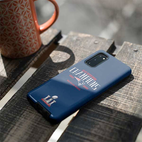 NFL 2016 Super Bowl LI Champions New England Patriots Galaxy S20 Pro Case