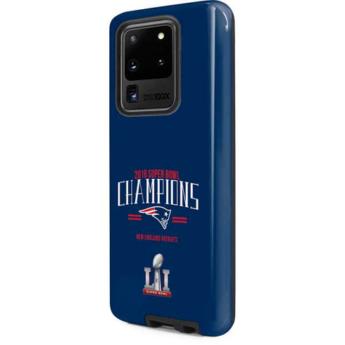 NFL 2016 Super Bowl LI Champions New England Patriots Galaxy S20 Ultra 5G Pro Case