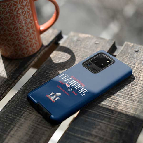 NFL 2016 Super Bowl LI Champions New England Patriots Galaxy S20 Ultra 5G Pro Case