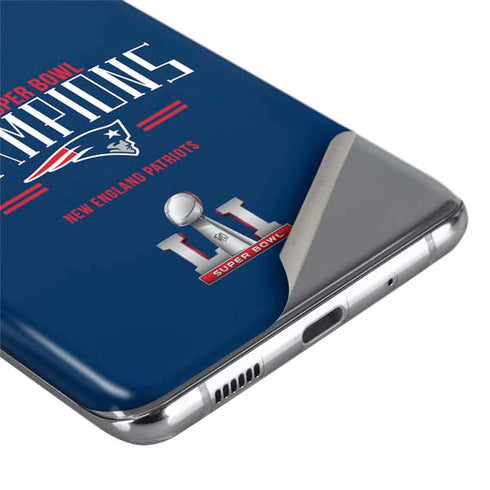 NFL 2016 Super Bowl LI Champions New England Patriots Galaxy S20 Ultra 5G Skin