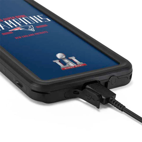 NFL 2016 Super Bowl LI Champions New England Patriots Galaxy S20 Waterproof Case