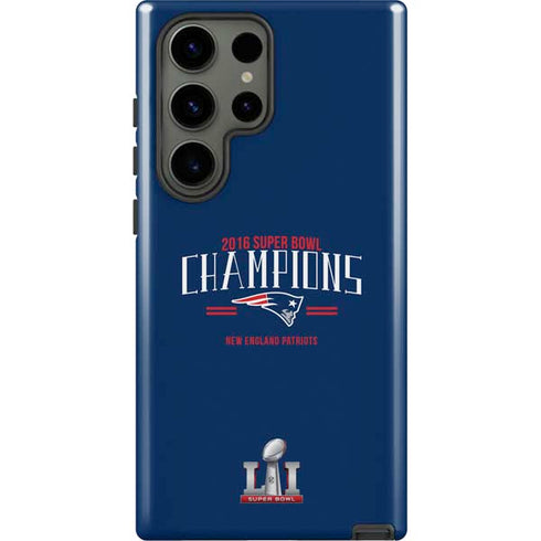 NFL 2016 Super Bowl LI Champions New England Patriots Galaxy S23 Ultra Pro Case