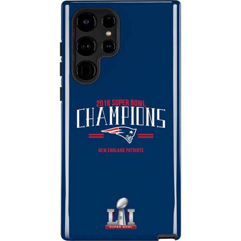 NFL 2016 Super Bowl LI Champions New England Patriots Galaxy S25 Ultra Impact Case