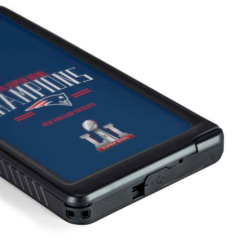 NFL 2016 Super Bowl LI Champions New England Patriots Galaxy S24 Ultra Waterproof Case