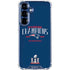 NFL 2016 Super Bowl LI Champions New England Patriots Galaxy S25 Clear Case