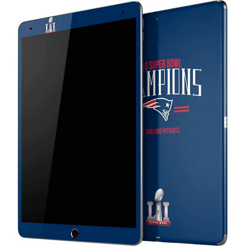 NFL 2016 Super Bowl LI Champions New England Patriots iPad Skins