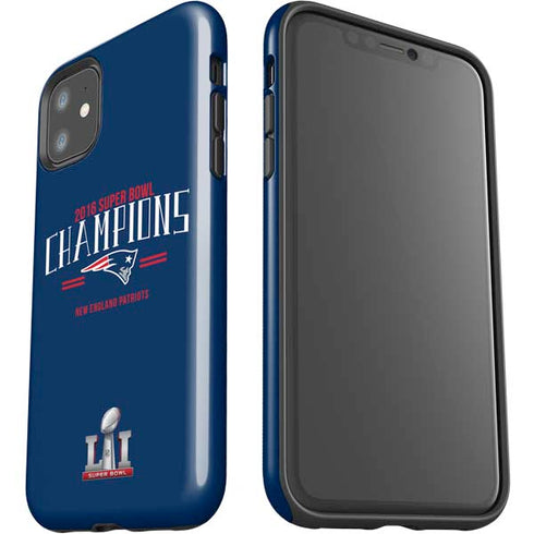 NFL 2016 Super Bowl LI Champions New England Patriots iPhone 11 Impact Case