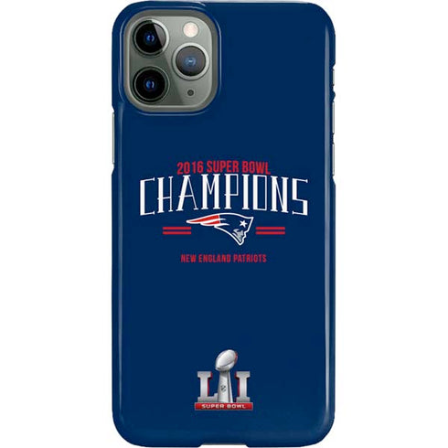 NFL 2016 Super Bowl LI Champions New England Patriots iPhone 11 Pro Lite Case