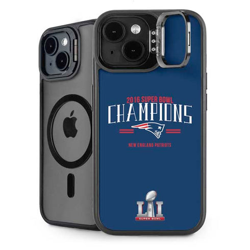 NFL 2016 Super Bowl LI Champions New England Patriots iPhone 13 Kickstand Case