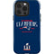 NFL 2016 Super Bowl LI Champions New England Patriots iPhone 15 Pro Impact Case