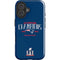 NFL 2016 Super Bowl LI Champions New England Patriots iPhone 16 Impact Case