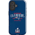 NFL 2016 Super Bowl LI Champions New England Patriots iPhone 16 Impact Case