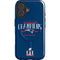 NFL 2016 Super Bowl LI Champions New England Patriots iPhone 16 Magsafe Impact Case