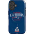 NFL 2016 Super Bowl LI Champions New England Patriots iPhone 16 Plus Magsafe Impact Case