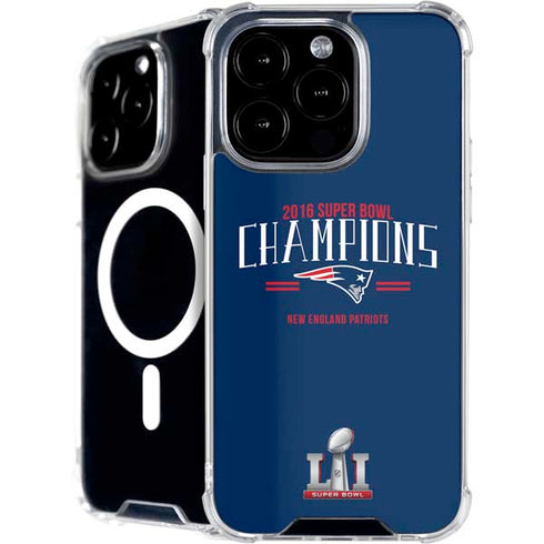 NFL 2016 Super Bowl LI Champions New England Patriots iPhone 16 Pro Max MagSafe Case