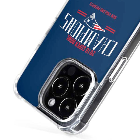 NFL 2016 Super Bowl LI Champions New England Patriots iPhone 16 Pro Max MagSafe Case
