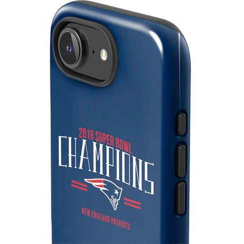 NFL 2016 Super Bowl LI Champions New England Patriots iPhone 16e Impact Case