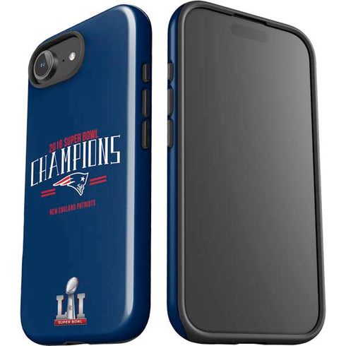 NFL 2016 Super Bowl LI Champions New England Patriots iPhone 16e Impact Case