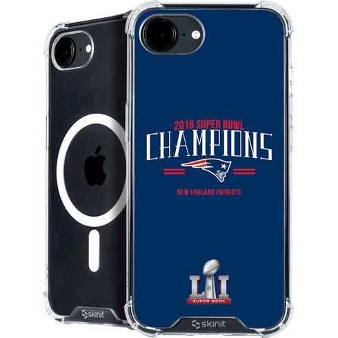 NFL 2016 Super Bowl LI Champions New England Patriots iPhone 16e MagSafe Case