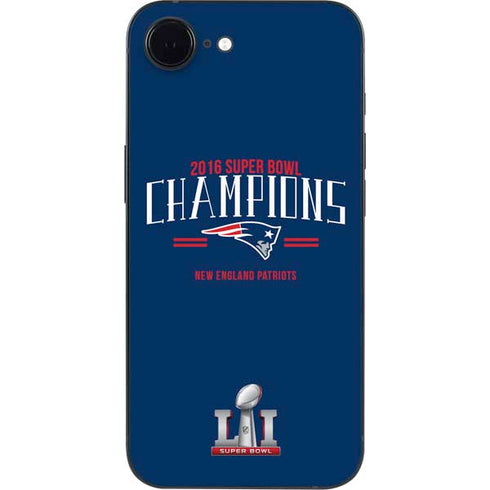 NFL 2016 Super Bowl LI Champions New England Patriots iPhone 16e Skin