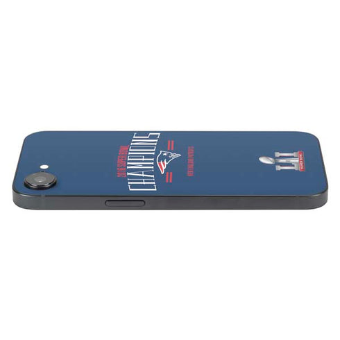 NFL 2016 Super Bowl LI Champions New England Patriots iPhone 16e Skin