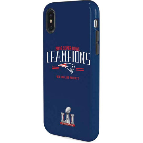 NFL 2016 Super Bowl LI Champions New England Patriots iPhone X Pro Case