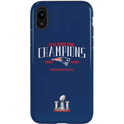 NFL 2016 Super Bowl LI Champions New England Patriots iPhone XR Pro Case