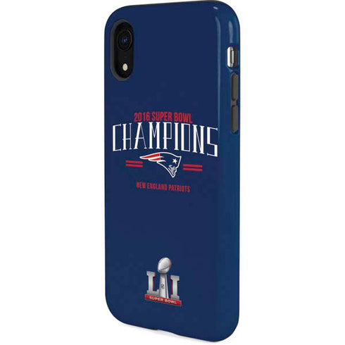 NFL 2016 Super Bowl LI Champions New England Patriots iPhone XR Pro Case