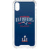 NFL 2016 Super Bowl LI Champions New England Patriots iPhone XS Clear Case