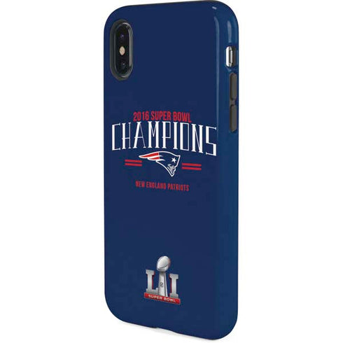 NFL 2016 Super Bowl LI Champions New England Patriots iPhone XS Pro Case