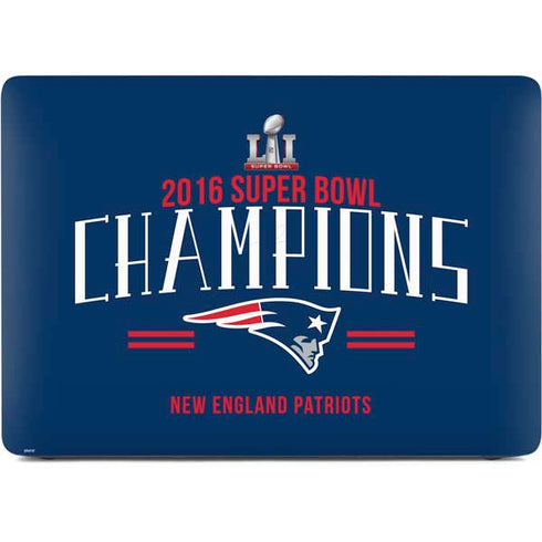 NFL 2016 Super Bowl LI Champions New England Patriots Apple MacBook Air Skin