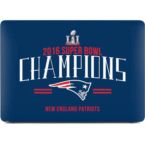 NFL 2016 Super Bowl LI Champions New England Patriots Apple MacBook Pro 16-inch Skin