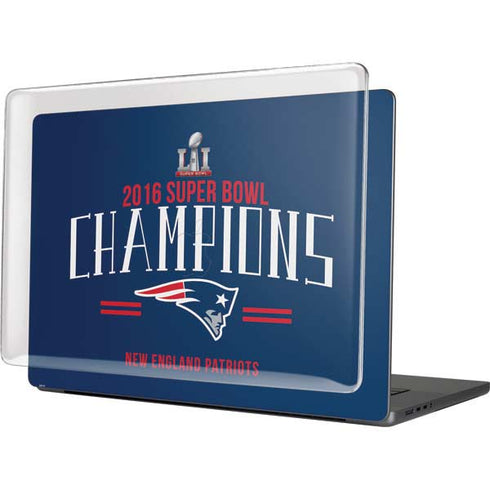 NFL 2016 Super Bowl LI Champions New England Patriots MacBook Cases