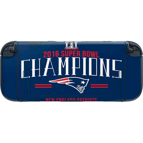 NFL 2016 Super Bowl LI Champions New England Patriots Nintendo Switch 2 (2025) with Joy-Con Skin