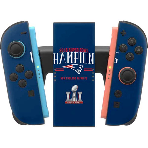 NFL 2016 Super Bowl LI Champions New England Patriots Nintendo Switch 2 (2025) Joy-Con Controller Skin