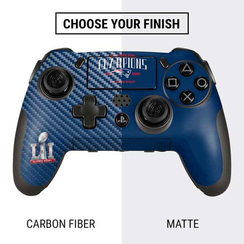 NFL 2016 Super Bowl LI Champions New England Patriots PlayStation Scuf Vantage 2 Controller Skin